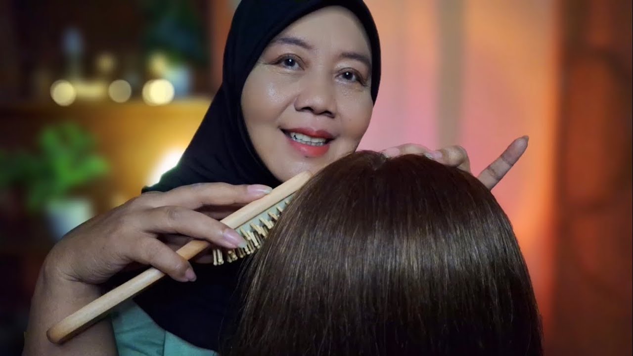 ASMR Head Scratching for Tingles 💆‍♀️ | Scalp Check, Hair Brushing, Personal Attention