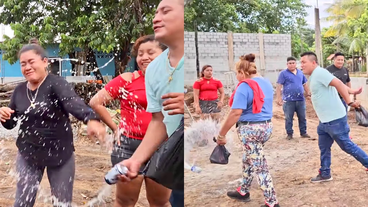 MARVIN le Peg4 a NORA y a su Mamá Por defender a KARINA
