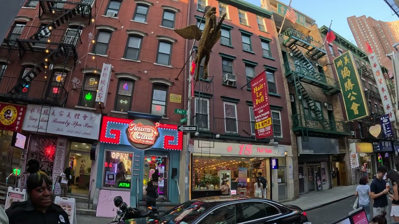 Exploring the heart of Chinatown, Manhattan 4k walk 📸 #nyc #china #manhattan #video  #culture 🇨🇳 