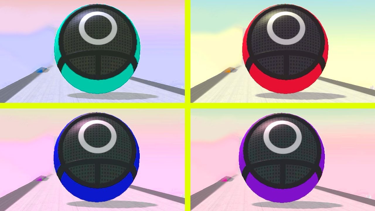 Action Balls - Competition of 4 Color Balls! Levels 155-159, Update Race-164