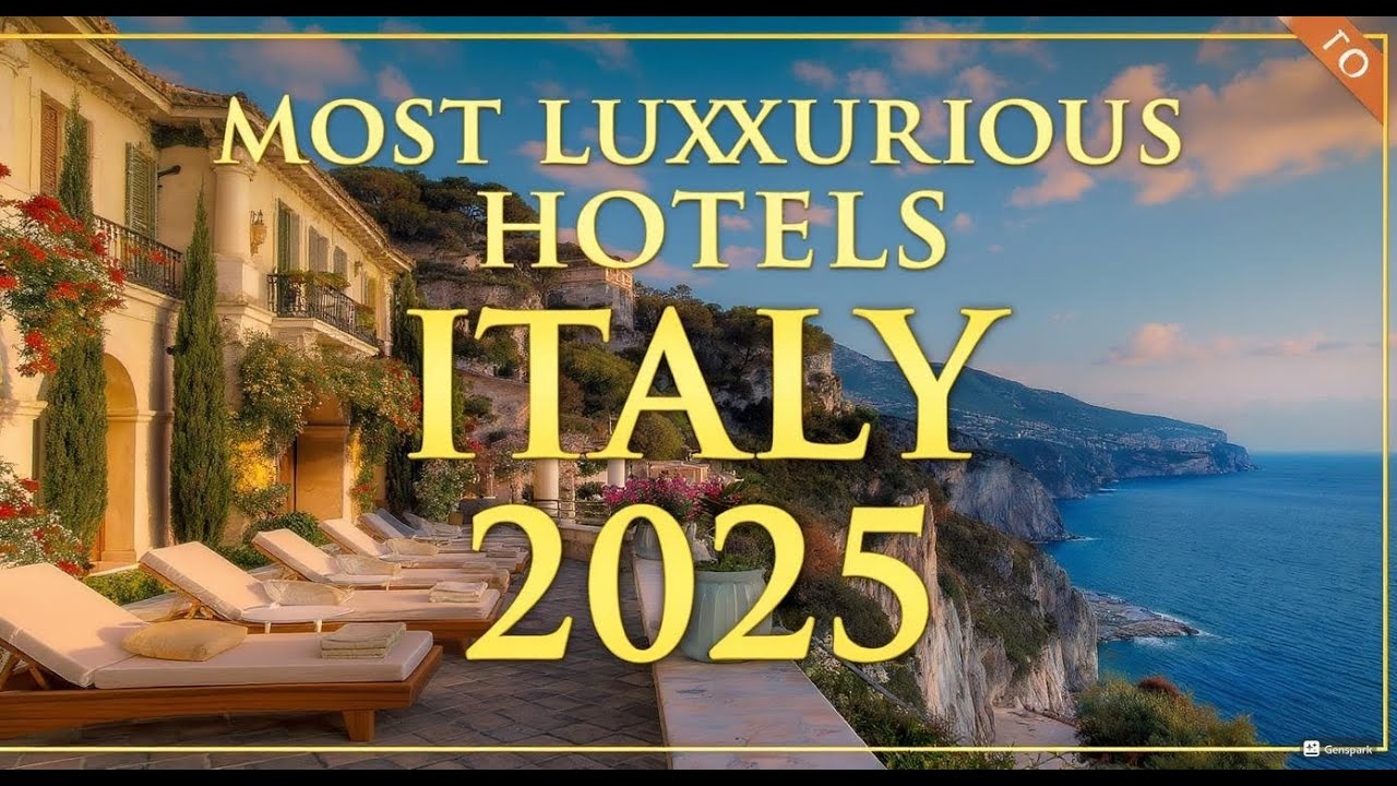 Most Luxurious Hotels in Italy 2025 | Top 10 Ultra-Exclusive Stays
