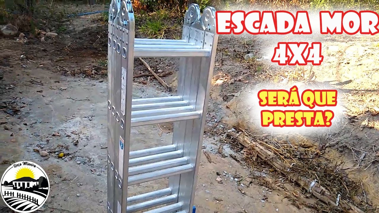 Escada  Multifuncional MOR 16 degraus.(multifunctional ladder)