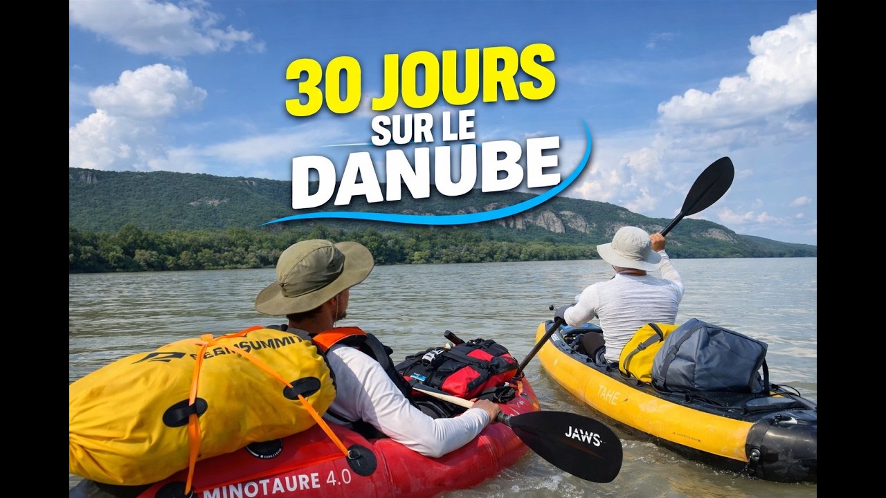 30 JOURS SUR LE DANUBE EN CANOË GONFLABLE