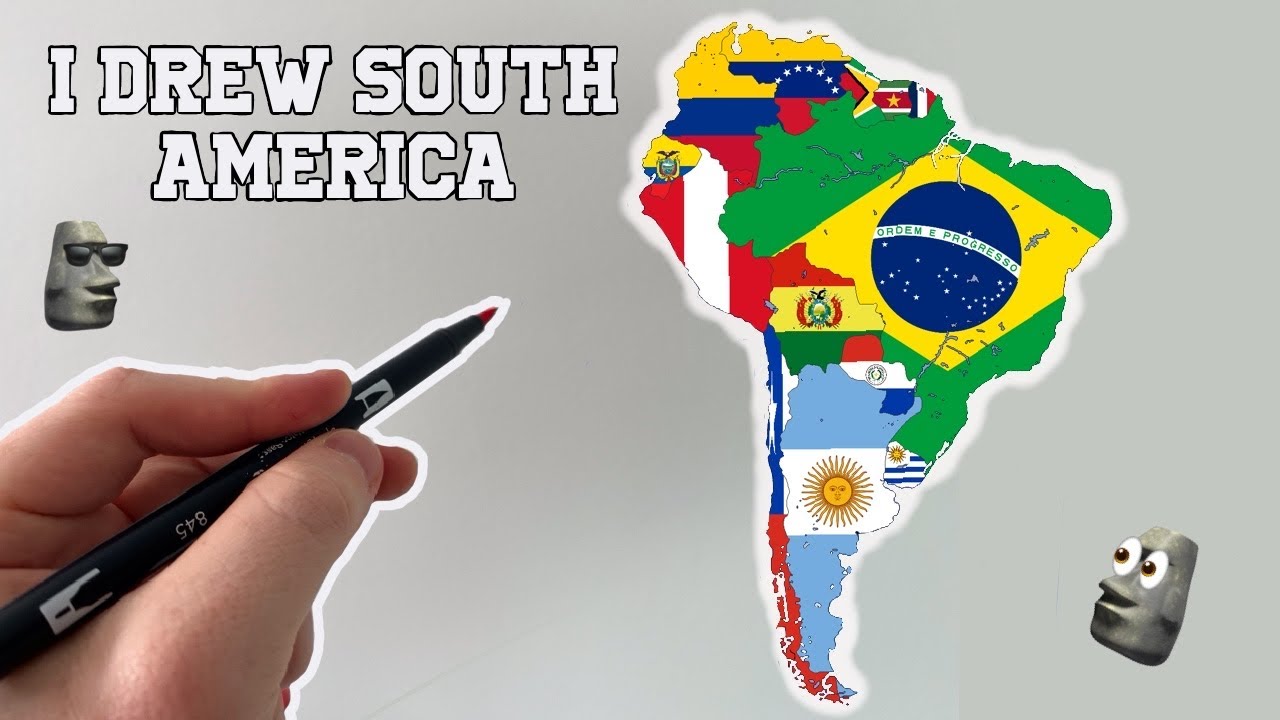 I Drew SOUTH AMERICA