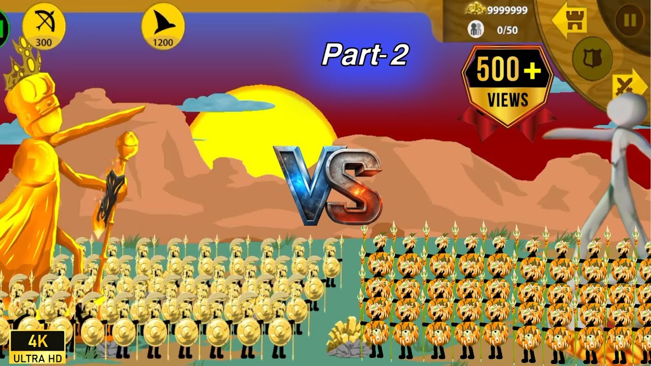 🔥 Epic Battle in Stick War Legacy | Part-2 Ultimate Strategy & Army Fight ⚔️