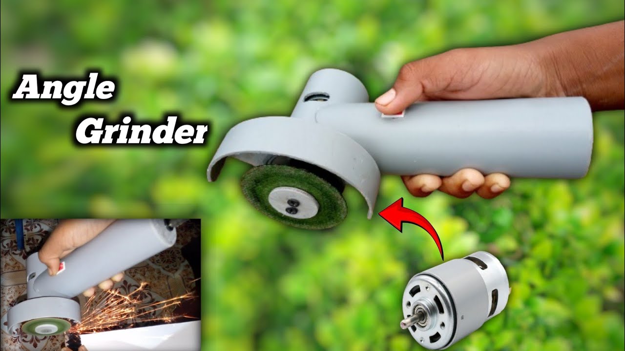 775 DC Motor से Power Full Angle Grinder कैसे बनाये