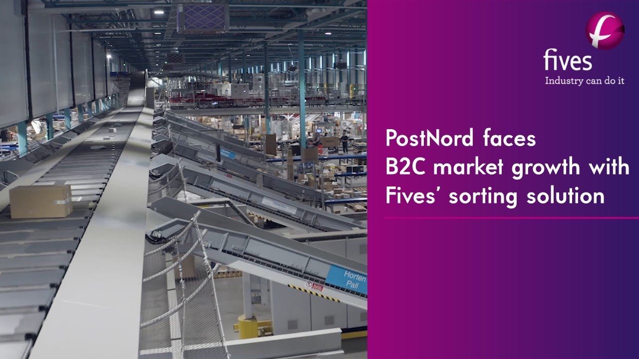 [Intralogistics] PostNord faces B2C market growth with Fives’ sorting solution