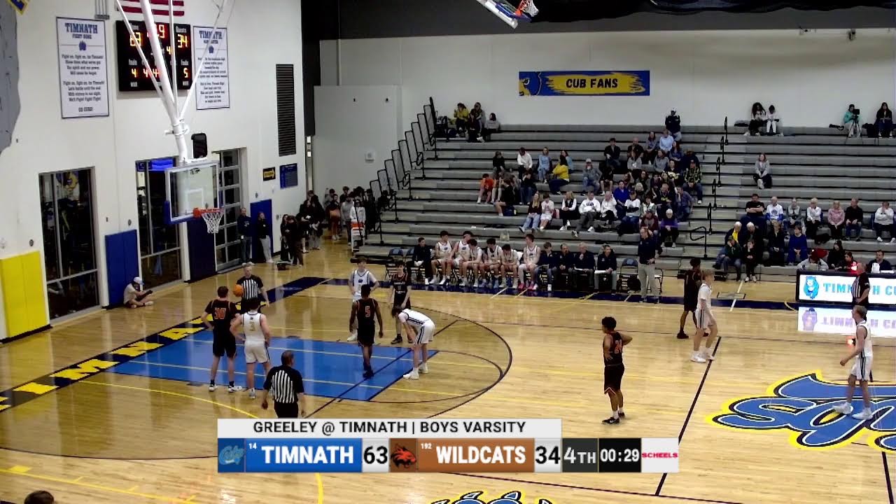 THS Boys VS Greeley Central