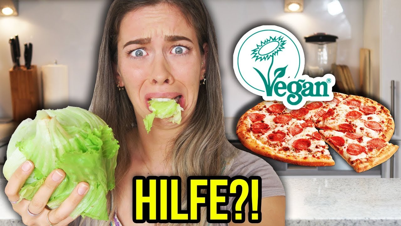 Als FLEISCHESSER 1 Woche VEGAN essen… Experiment! Mukbang Food Diary