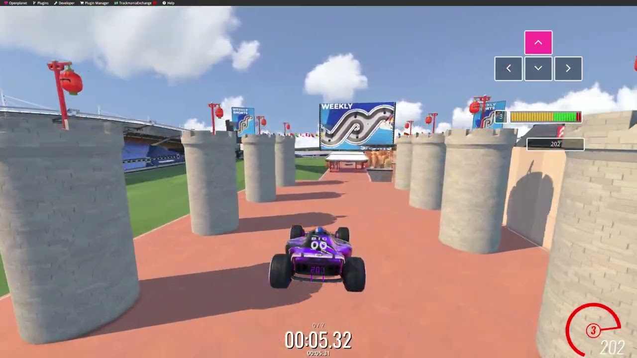 Margarine&sup2; Trackmania Map Showcase (Remake of an old map)
