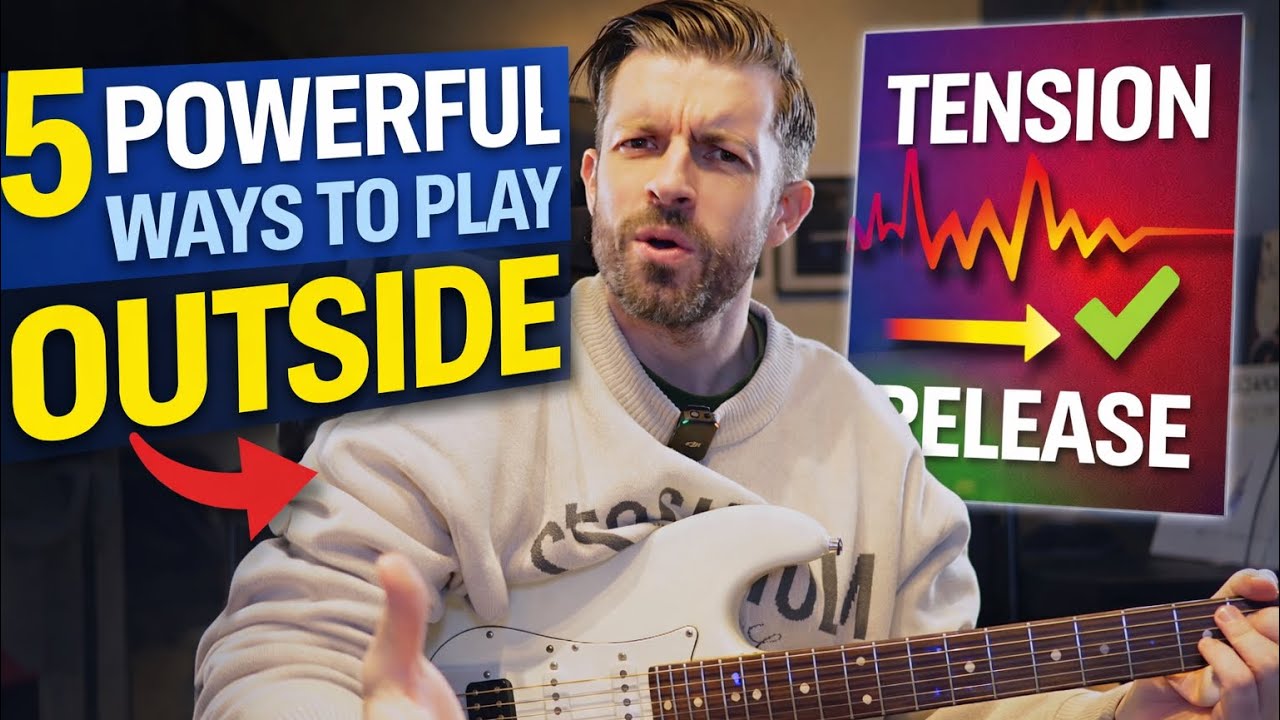 5 Powerful Ways to Play Outside On Guitar (Tension & Release Explained)