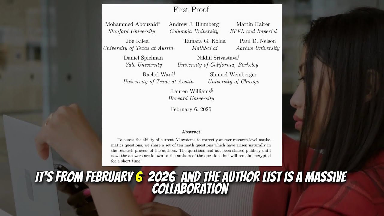 First Proof (Feb 2026)