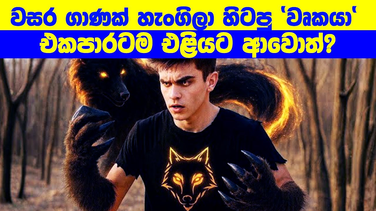 වසර ගාණක් හැංගිලා හිටපු 'වෘකයා' එකපාරටම එළියට ආවොත්?  | Movie Review Sinhala
