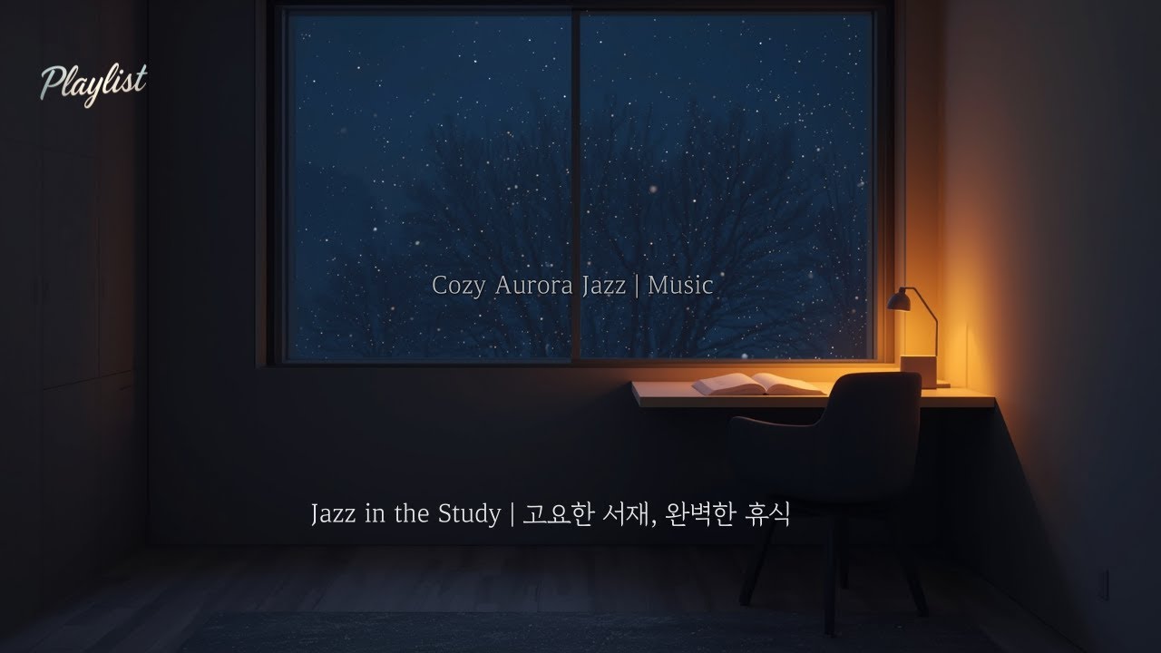 [Playlist] Hidden Sanctuary: Vintage Jazz in the Study for Perfect Peace | Cozy Forest Lantern