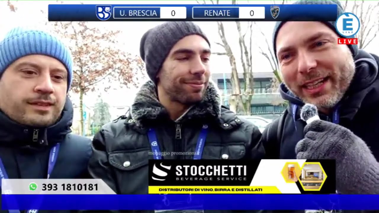 DIRETTA STADIO - UNION BRESCIA VS RENATE