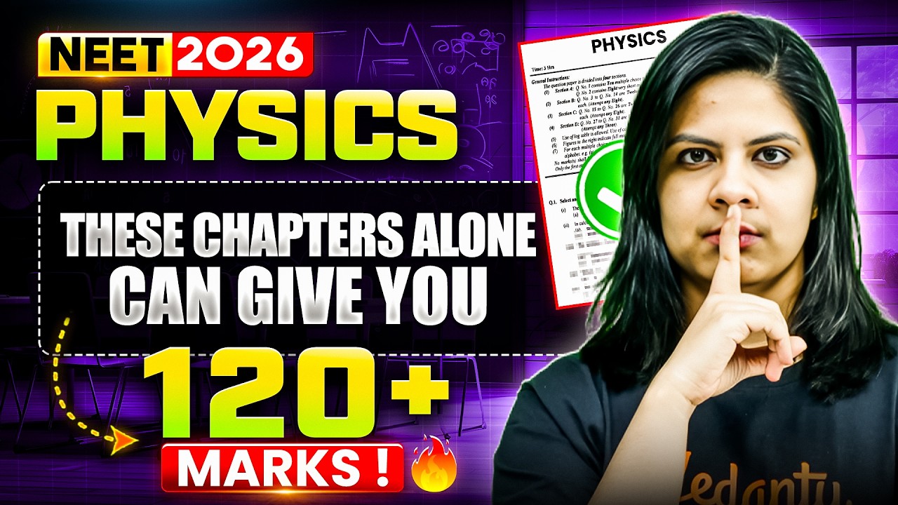 Score 120+ in NEET Physics! 🎯 Top 5 High-Yield Units | Lerin Mam