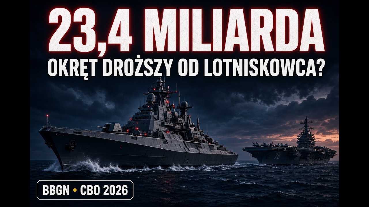 Pancernik za 23 miliardy dolar&oacute;w. Ameryka naprawdę go zbuduje?