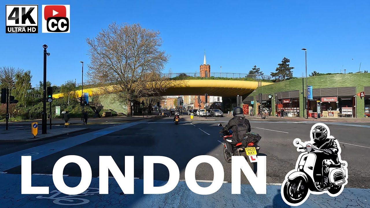 Mile End to the City Of London 4K