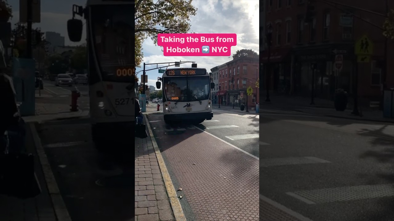 How To Take The Bus From Hoboken to New York City