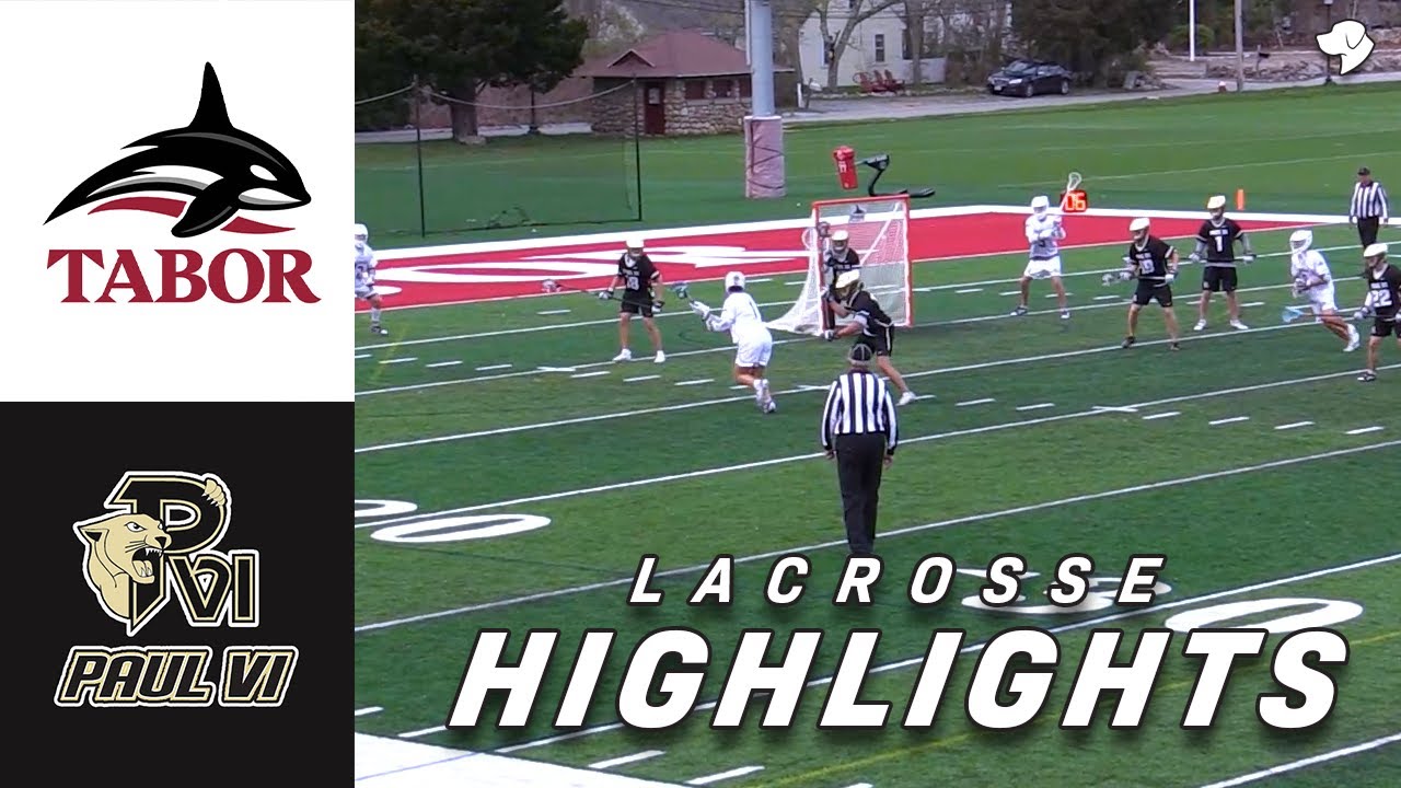 St. Paul VI at Tabor Academy | PREP SCHOOL LACROSSE HIGHLIGHTS