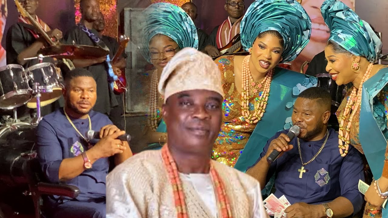 SEE HOW K1 DE ULTIMATE WIFE EMMANUELLA  BLESS YINKA AYE FELE ON STAGE 