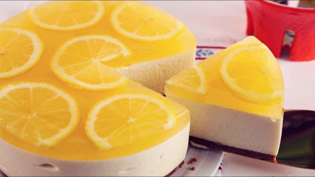 免焗日式檸檬稀有芝士蛋糕食譜 | No Bake Japanese Lemon Rare Cheesecake Recipe