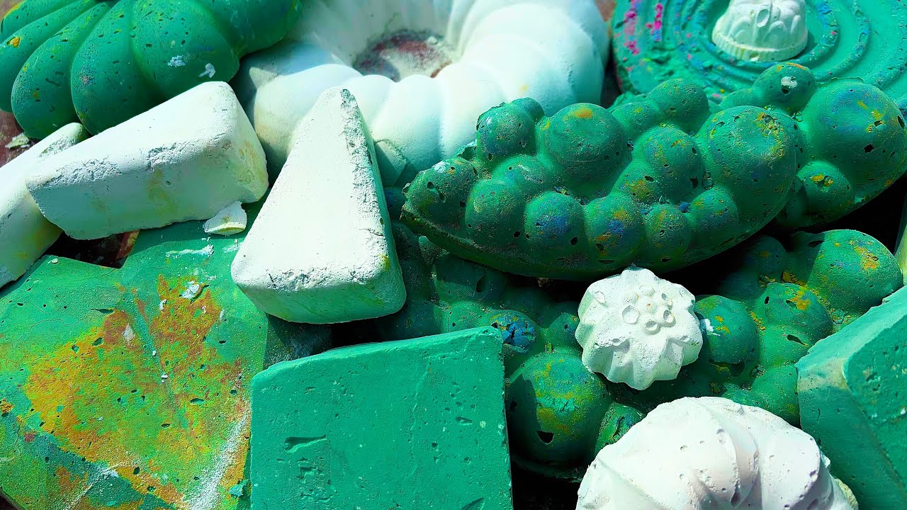buttery soft agp pb with powdery soft crispy green reforms/asmr gymchalk pakistan/