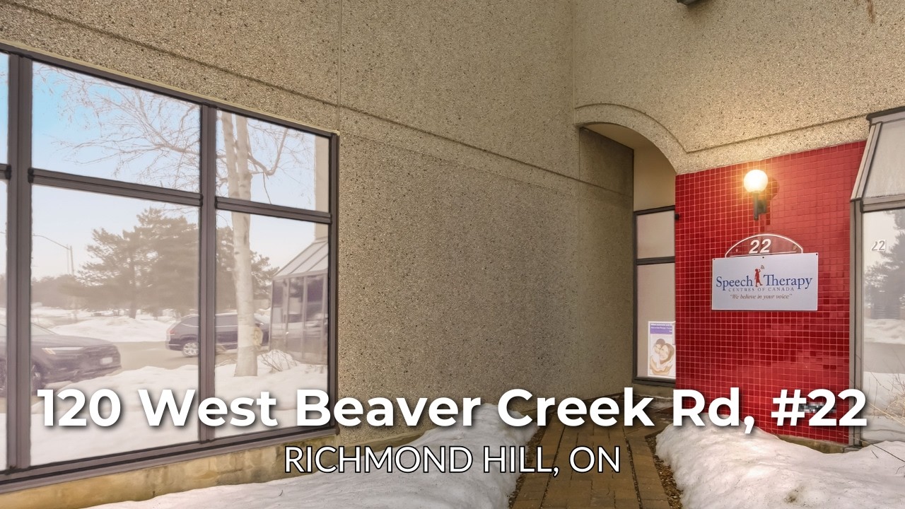 120 West Beaver Creek Rd, #22, Richmond Hill | For Sale / Lease | Official Kirby Chan & Co. Listing