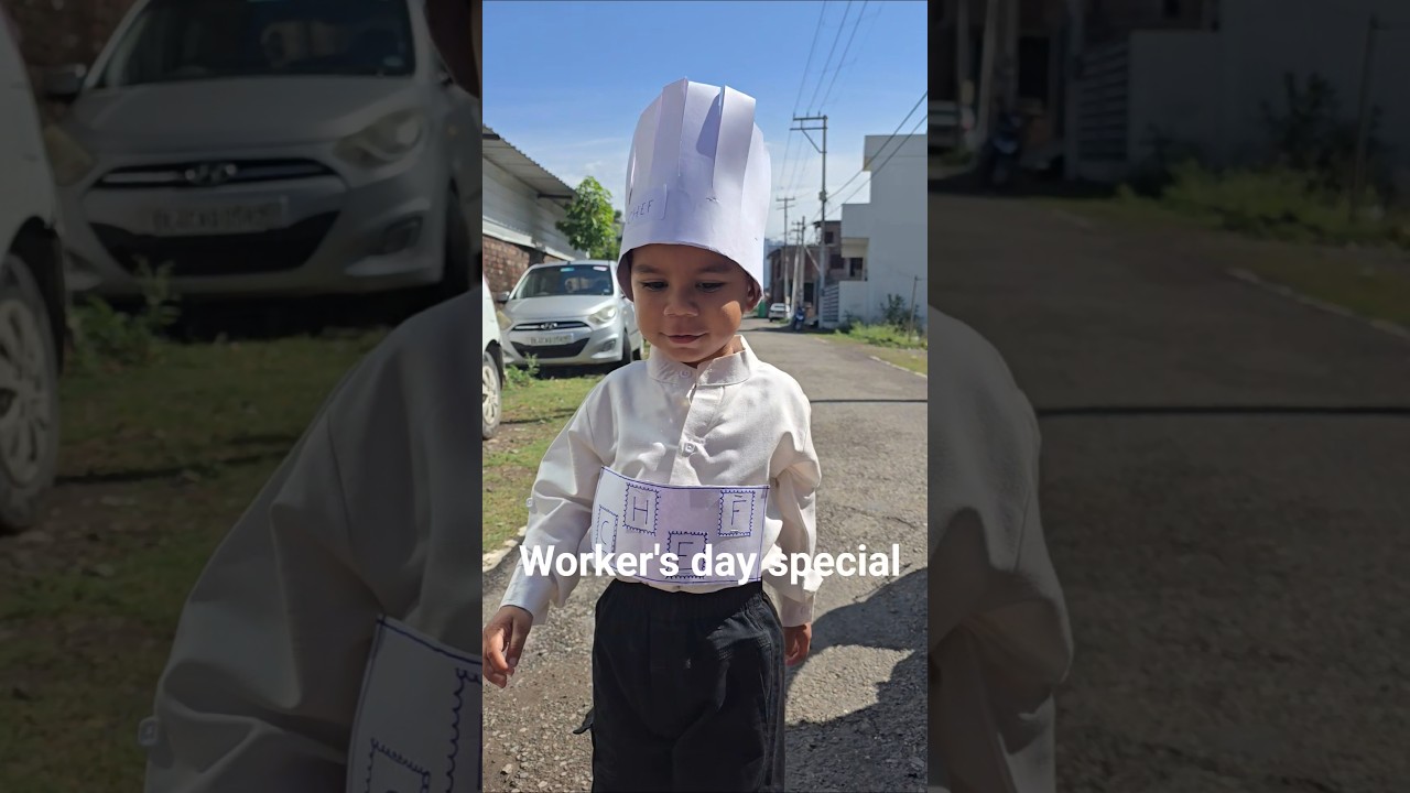 Hard work builds the world - Workers&rsquo; Day special  #trending #youtubeshorts #school #love #activity