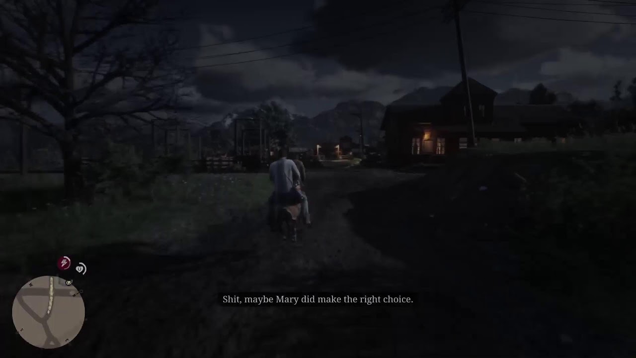 Playing Red dead Redemption 2