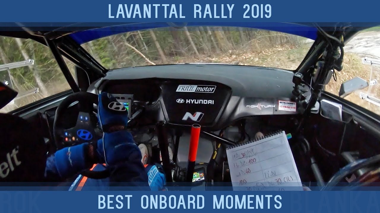 Lavanttal rally  2019 | Best onboard moments | Rok Turk - Blanka Kacin (Hyundai i20 R5)