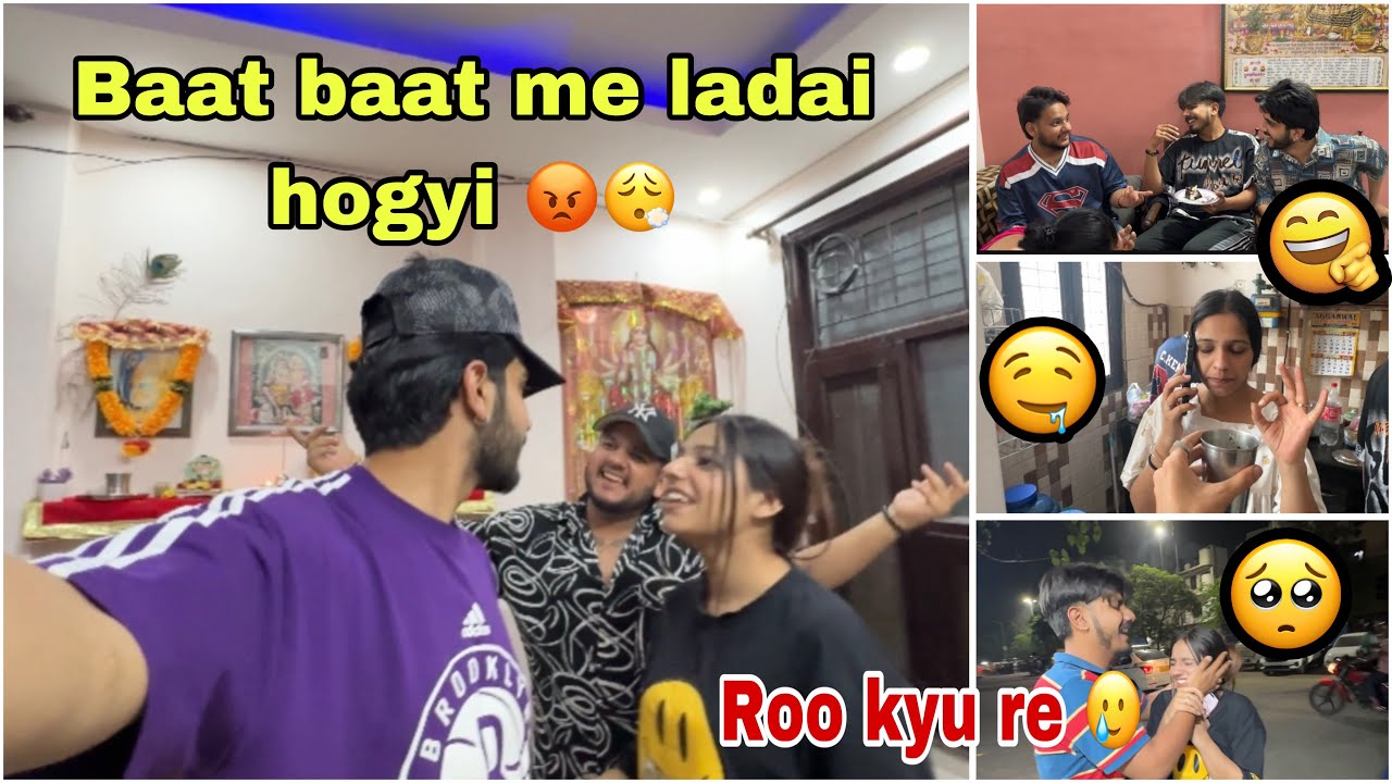 Ladai kyu hui , Roo pade 🥲😮‍💨 ft 