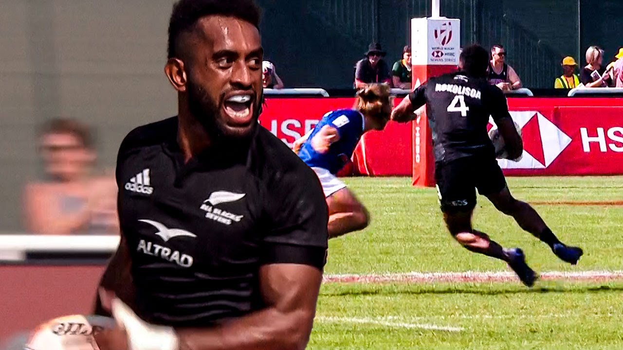 The Rocketman breaking ankles to score INCREDIBLE try