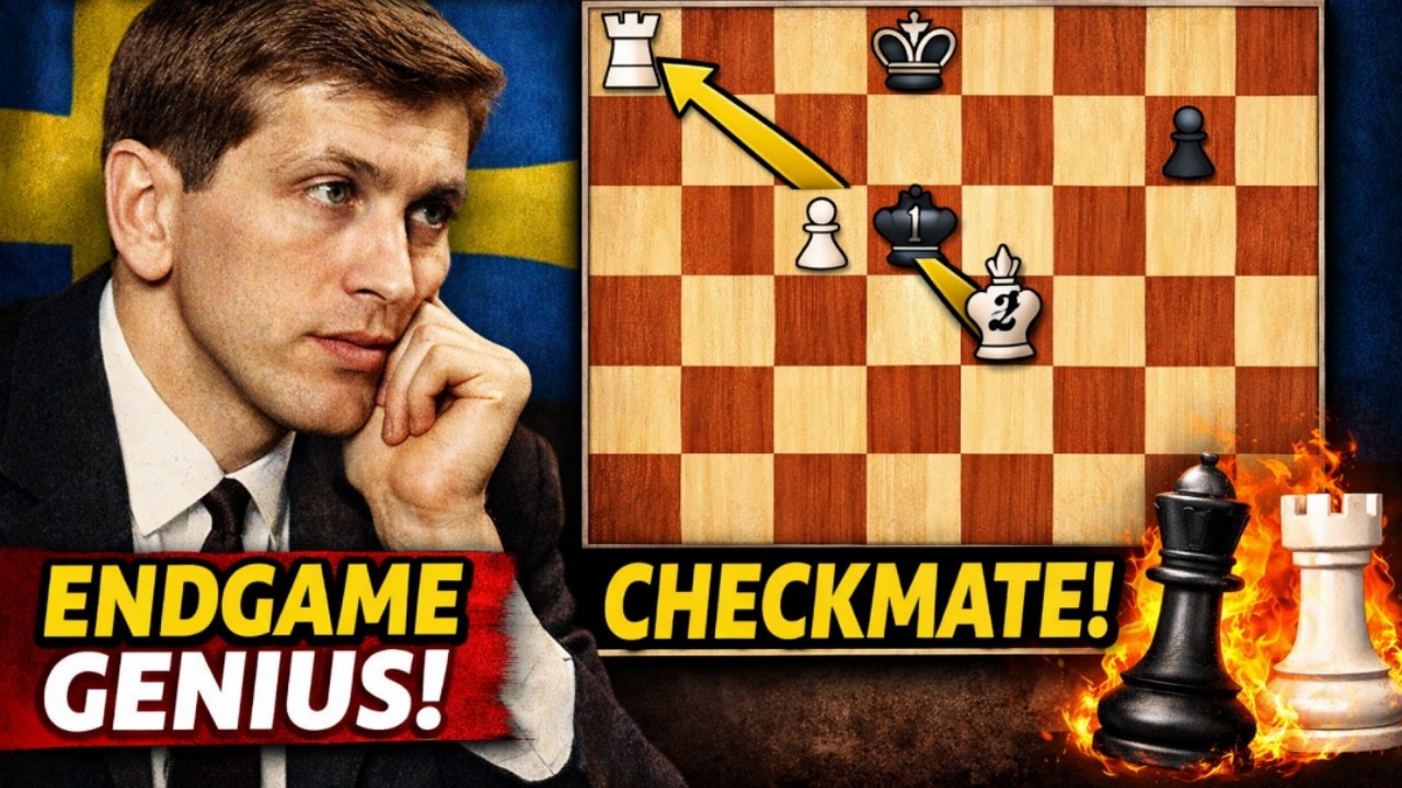 Fischer Crushes Portisch! Brutal Endgame Attack