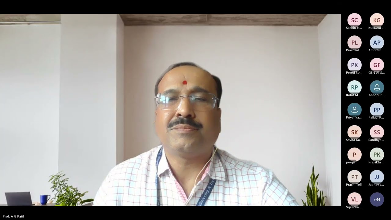 FDP on Recent Trends in AI for Next Generation Teaching Learning Process 20260131 110005 Meeting Rec