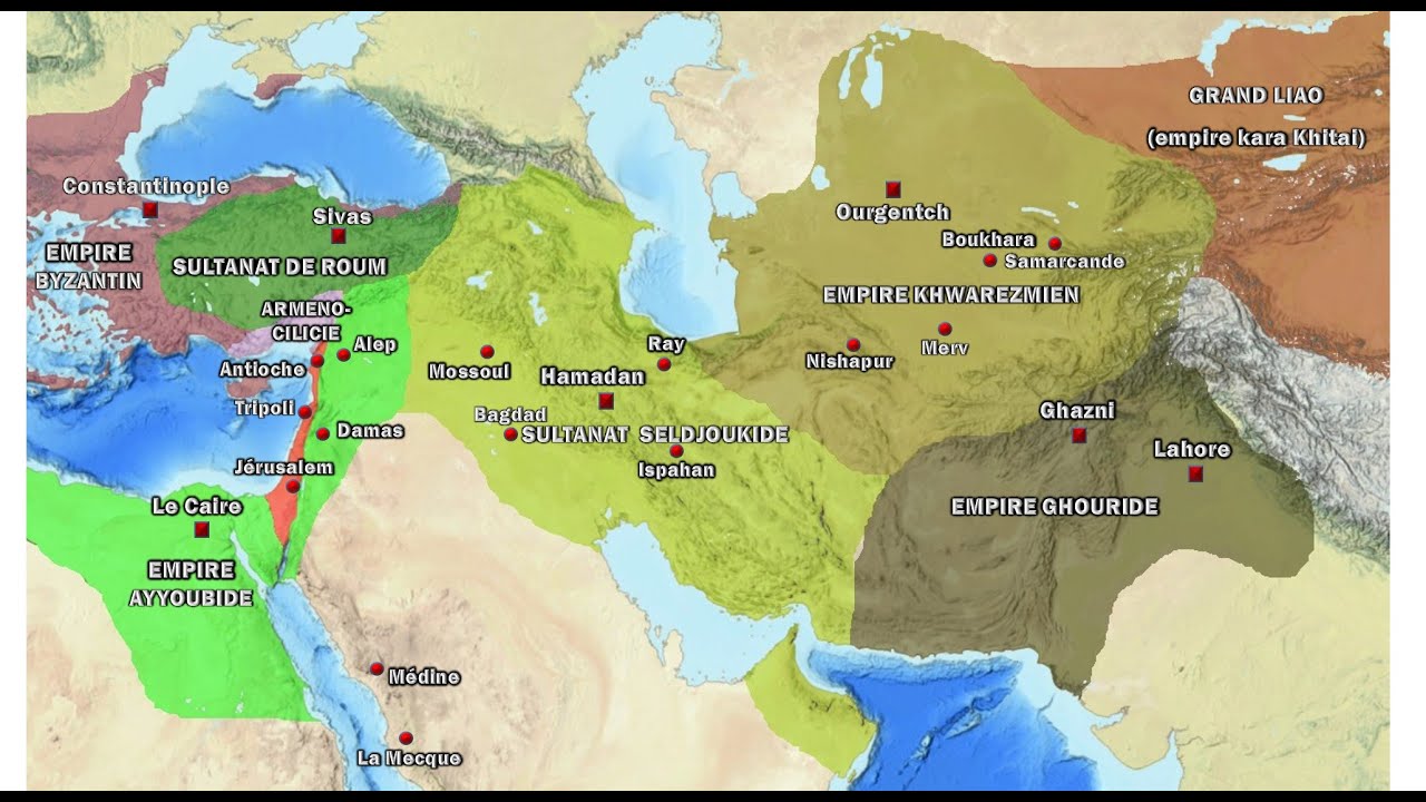 Le monde musulman à l'époque des croisades (1095-1250)