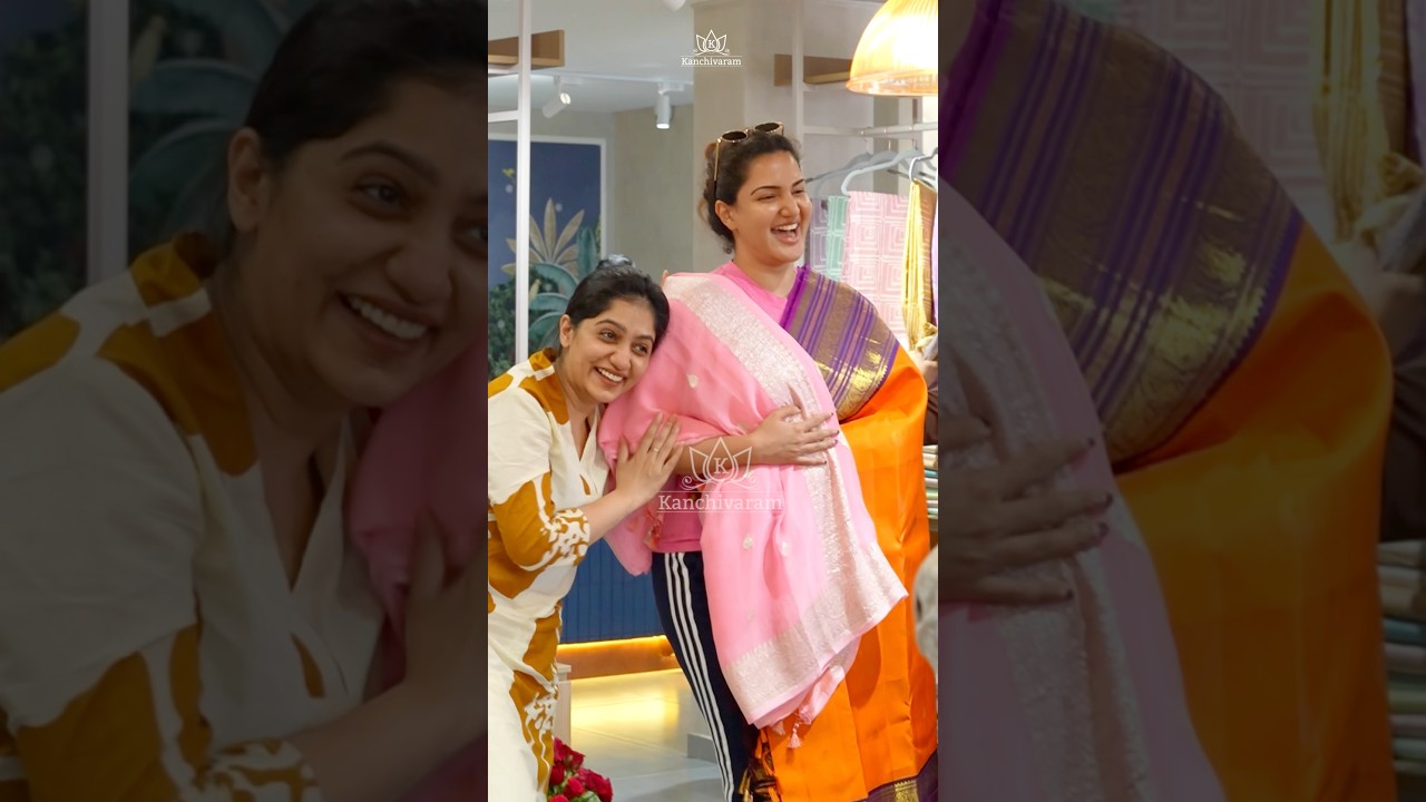 It was an absolute delighted to welcome Honey Rose to our store. Wiatch how it went! #sareelove