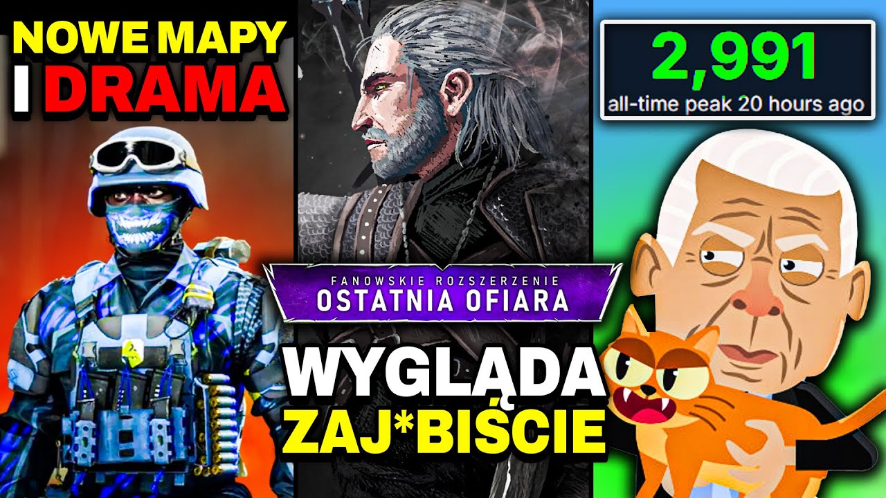 OGROMNY Fanowski Dodatek Do Wiedźmin 3 &mdash;Wielka AKTUALIZACJA BATTLEFIELD 6 oraz Drama &mdash; Sejm The Game