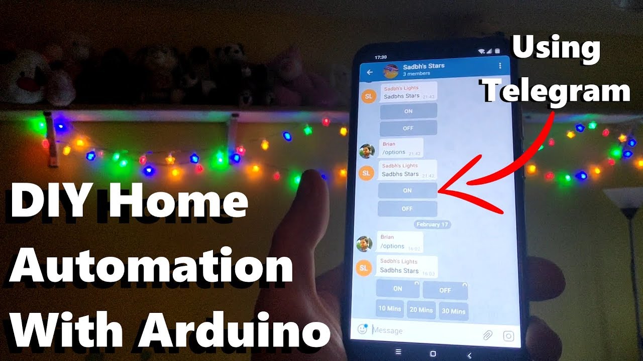 Домашняя автоматизация на Arduino своими руками — с помощью Telegram