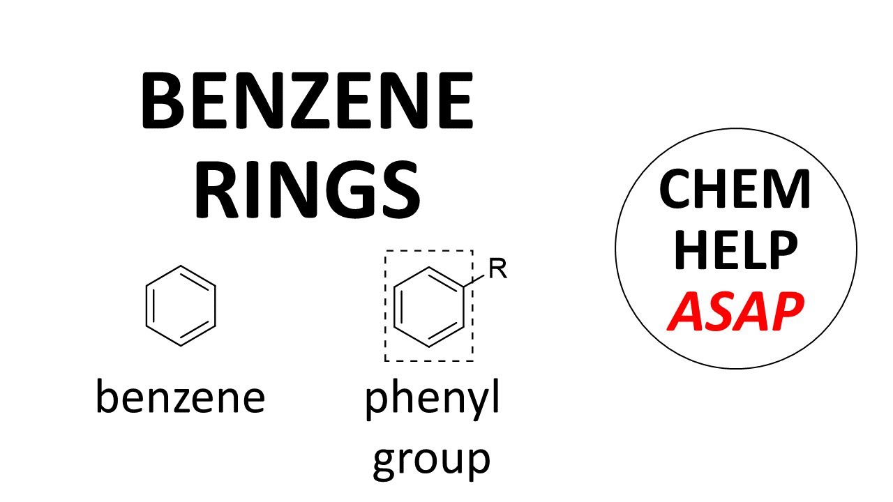 benzene rings in organic chemistry