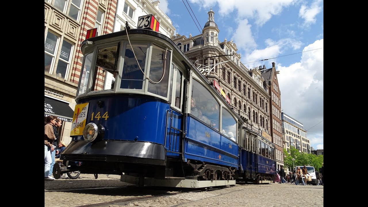 Historische trams en bussen / GVB - Electrische Museumtramlijn Amsterdam