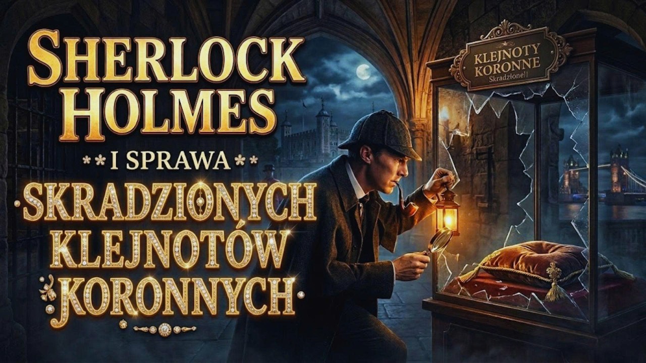 Sherlock Holmes i sprawa skradzionych klejnotów koronnych | Opowiadanie o Sherlocku Holmesie