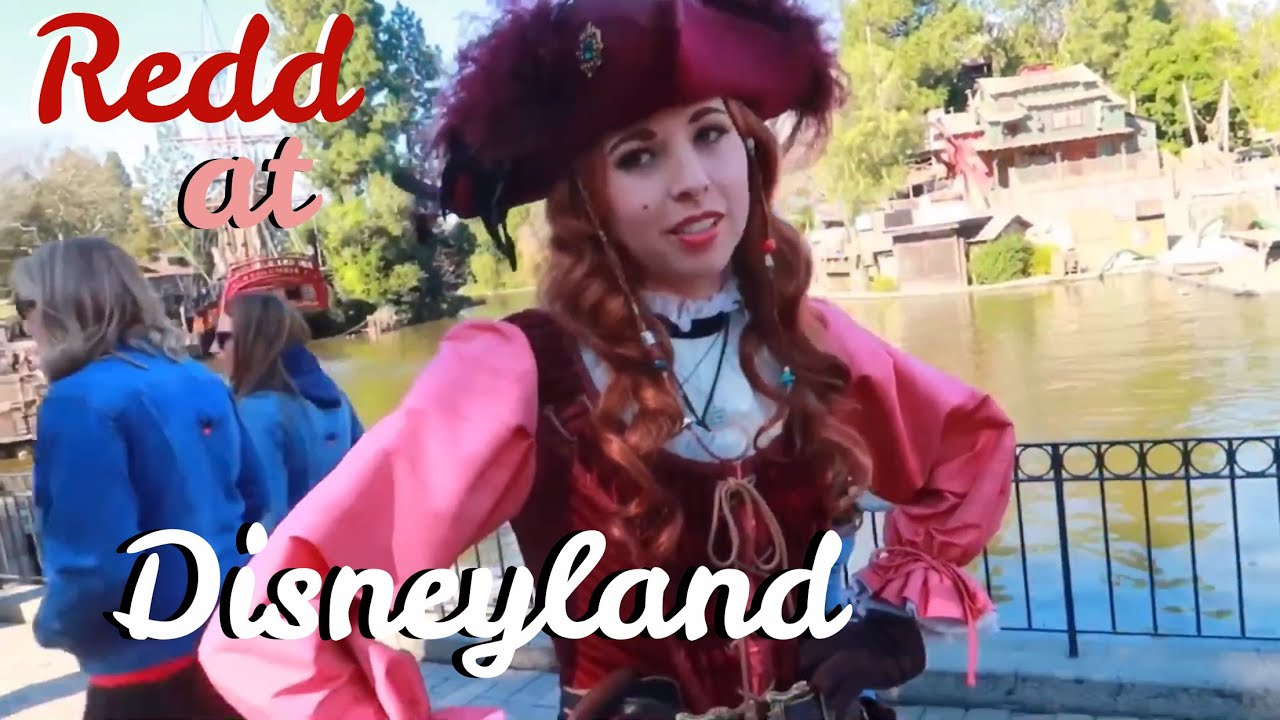 Meeting Redd The Pirate At Disneyland New Orleans Square