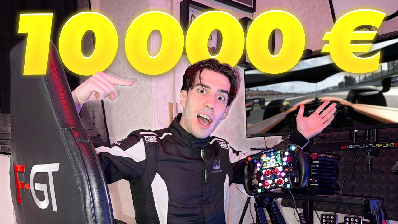 LA MIA POSTAZIONE DA SIMRACING!