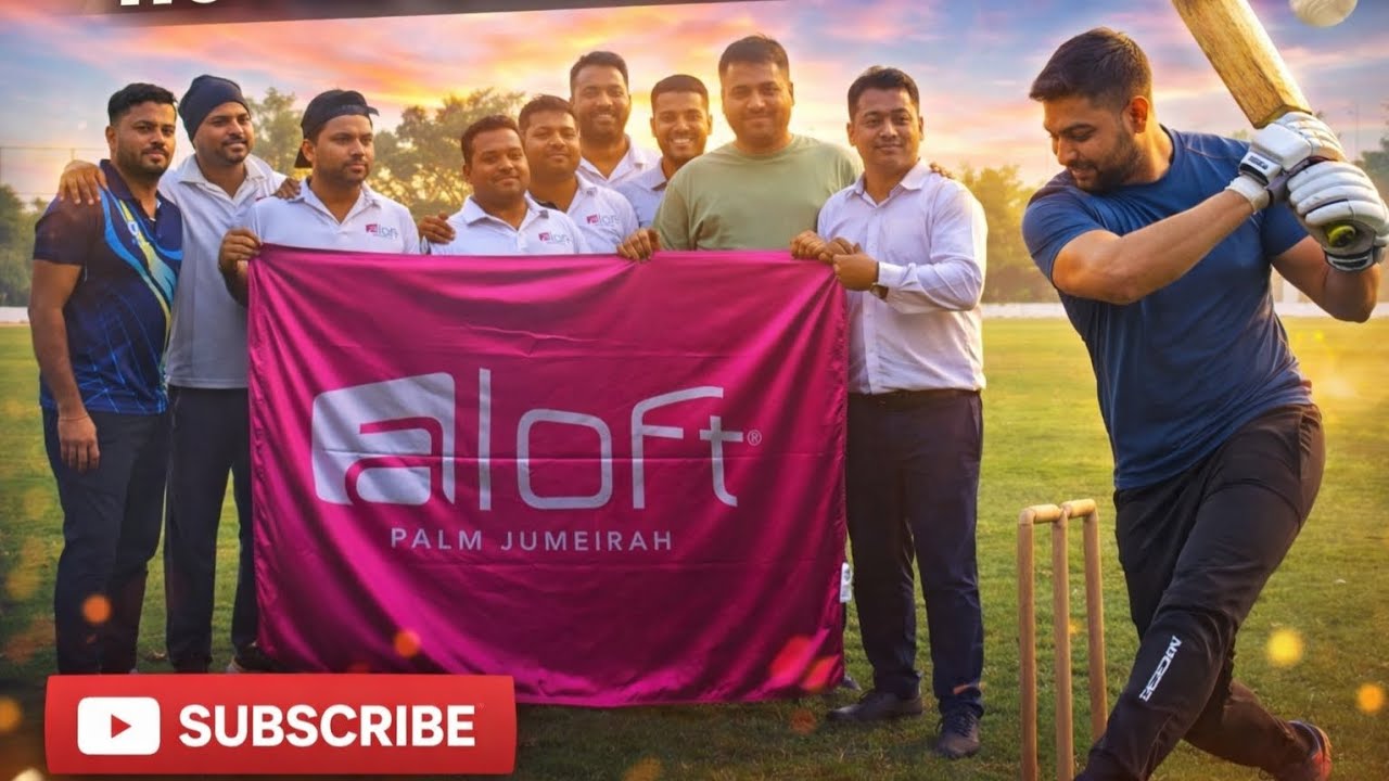 Hotel Staff Cricket Match in Dubai | Full Fun Day VlogDubai Hotel Employees Cricket Battle 😱