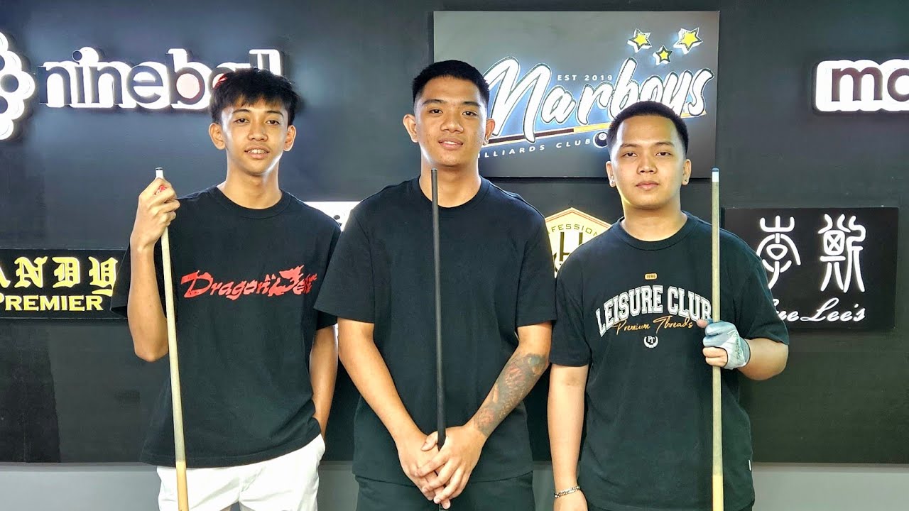 MARBOYS BILLIARDS 🇵🇭Kyle Amoroto 🆚 Aj Manas 🇵🇭 🆚 Bernie Regalario 🇵🇭 Race 11
