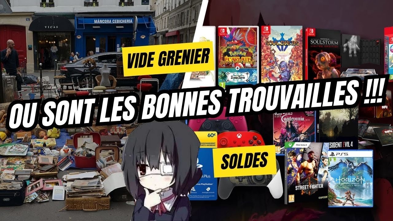 Soldes et VG ou sont les bonnes trouvailles ? ben dans les cash !!