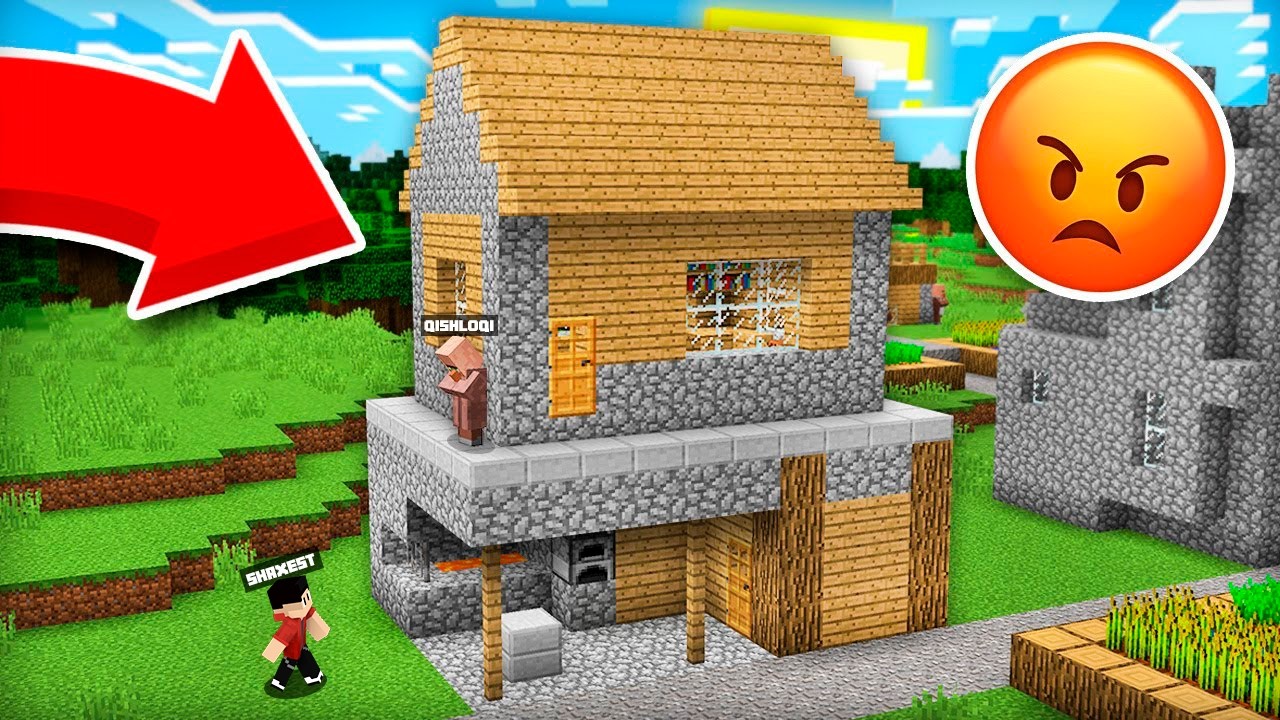 QO'SHNIM UYINI NIMAGA O'ZGARTIRDI 🤨 | UZBEKCHA MINECRAFT