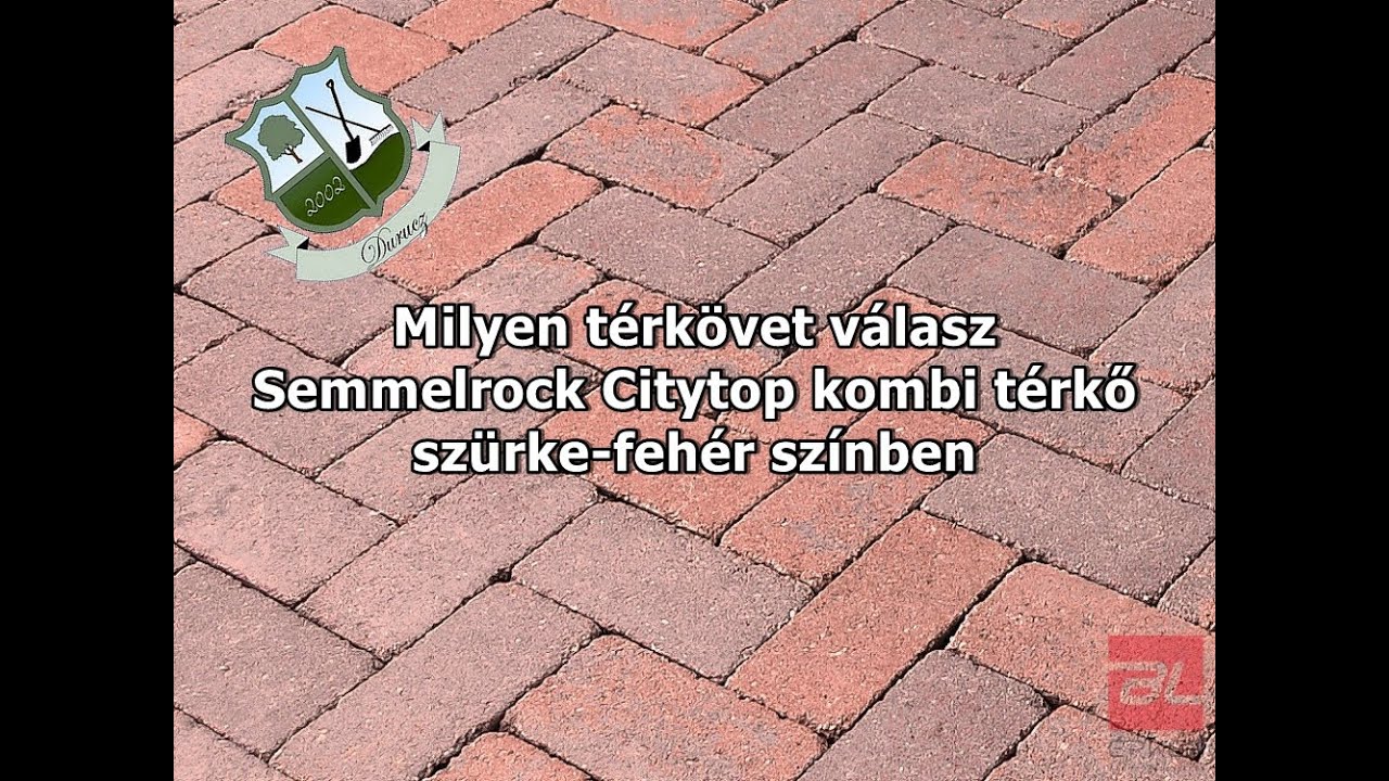 Milyen térkövet válasz -  Barabás Téglakő vörös - barna