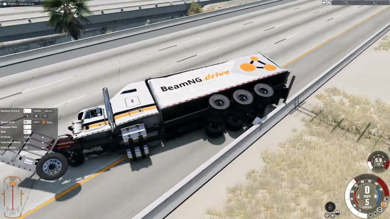 driving a truck